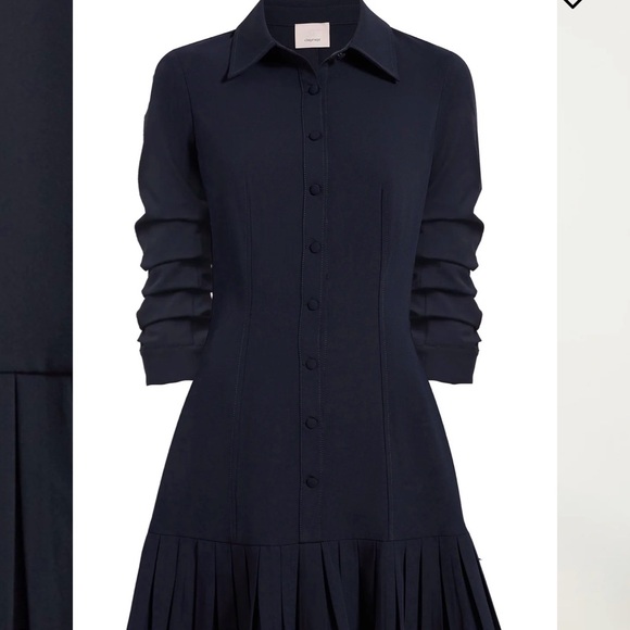 cinq a sept Dresses & Skirts - Cinq à Sept Dark Blue Long Sleeve Dress